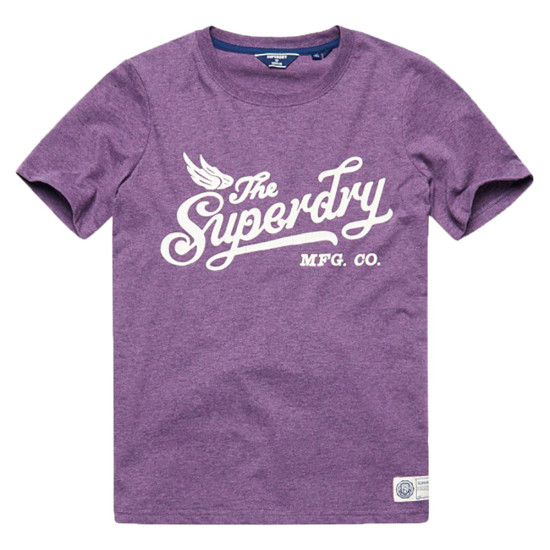 Superdry Γυναικεία κοντομάνικη μπλούζα Vintage Script Style College T-Shirt